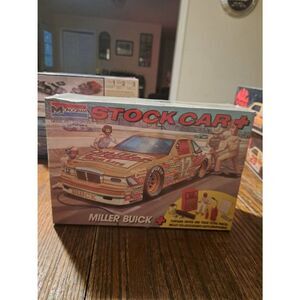 Vintage 1990 Monogram 12 Miller High Life Buick Stock Car+ Model Kit 1:24 Nascar
